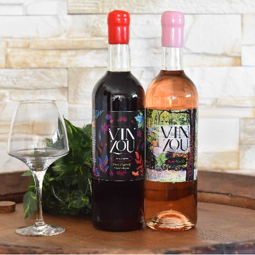 Rosé au basilic
