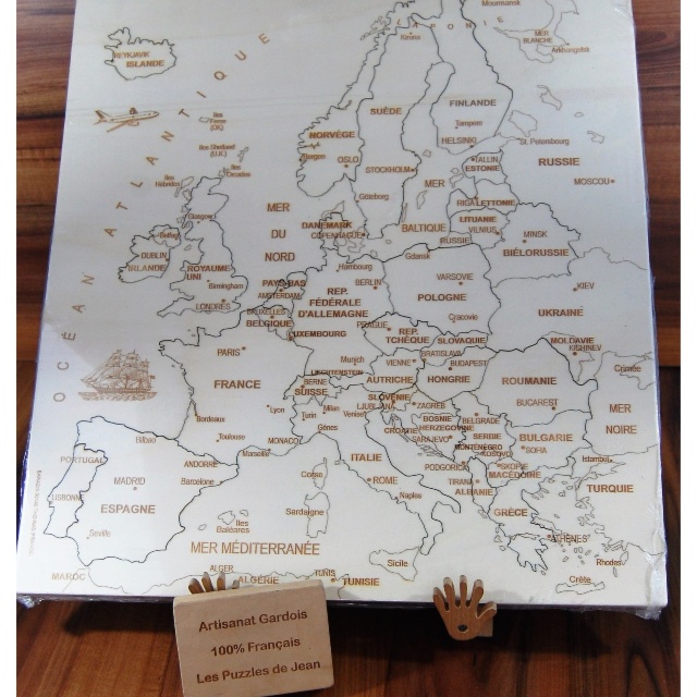 Puzzle Europe JS Artisanat Français
