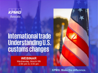 International Trade: Understanding U.S. Customs Changes - Replay of the March 15 session