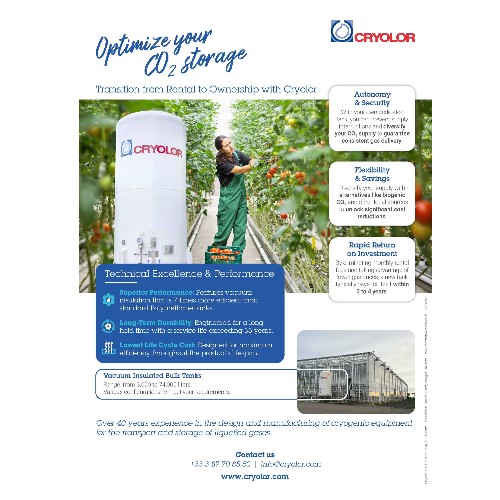 CO2 Storage - Vacuum Insulated Bulk Tanks for Farmers