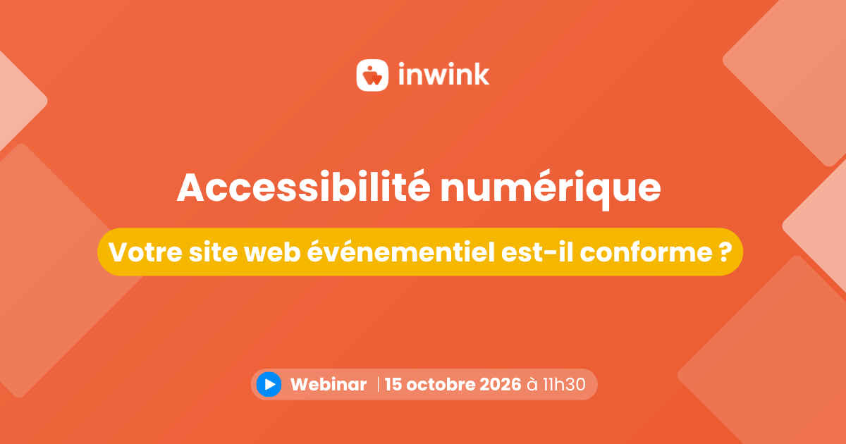 [Webinar] Accessibilité numérique : votre site web événementiel est-il conforme ?