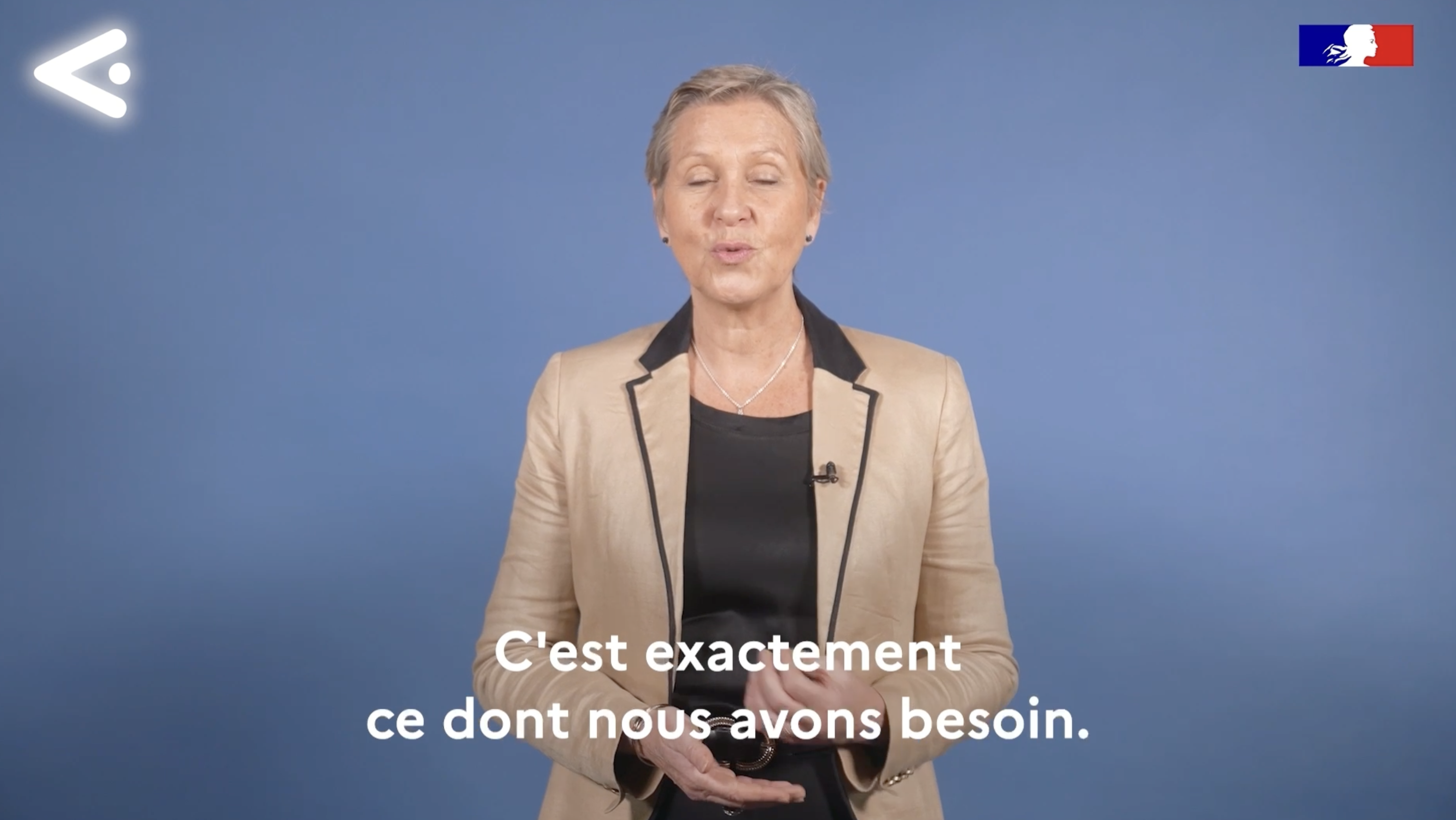 ALLOCUTION DE LA MINISTRE