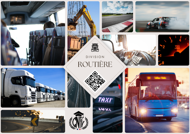 Découvrir l'univers routier