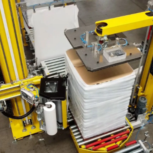 Système de banderolage avec robot cartésien SPIDER C