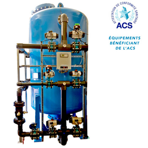 Traitement des micropolluants et polluants éternels : Filtration Charbon actif
