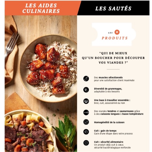 sautés viandes