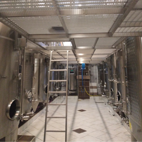 Échelle inox sur mesure