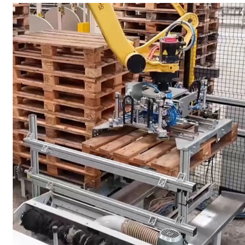 Système automatique de contrôle des palettes vides MANTIS
