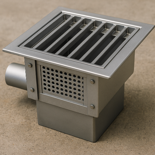 Siphon de sol inox