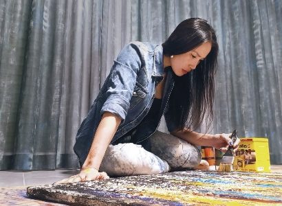 Exploring East and West: The Art of Yao-Hui Kuo in “Abstract Journeys” at Denim PV