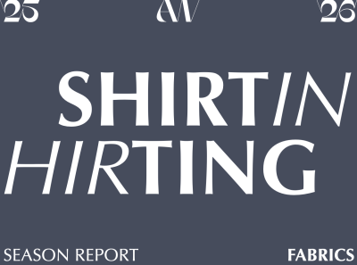 AW 25-26 Fabrics decodings: Shirting