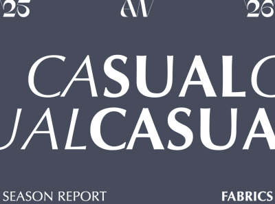 AW 25-26 Fabrics decodings: Casual