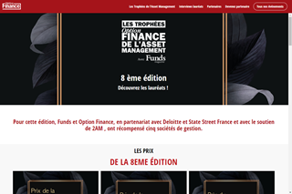 Les Trophées Option Finance de l'Asset Management