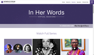 In Her Words series
