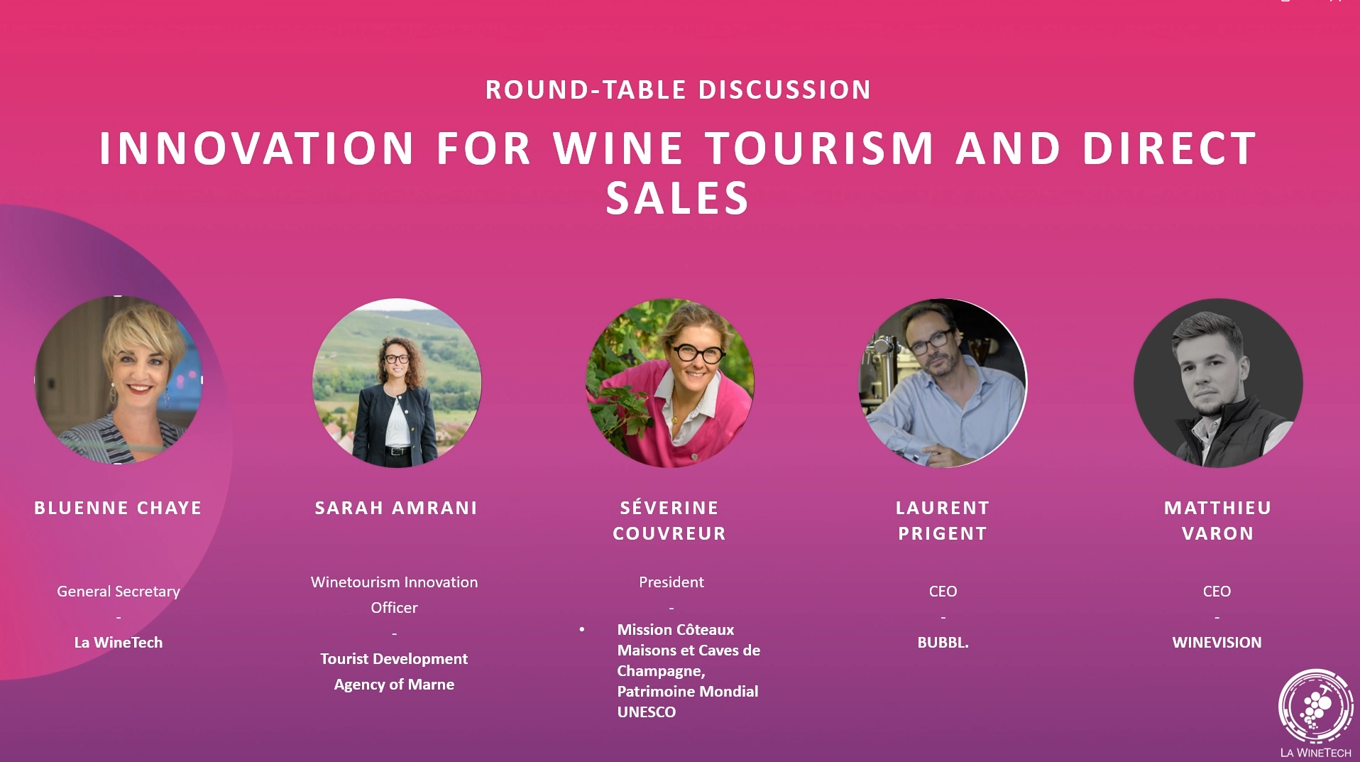 [SWF25] Round table: Innovation at the service of wine tourism and direct sales