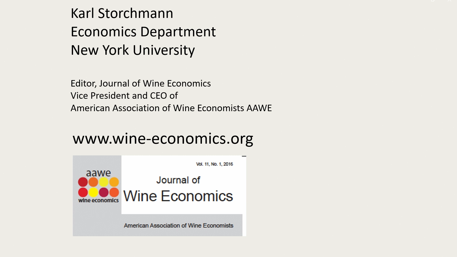 [SWF25] The 25% tariff on wine under the first Trump administration: who bore the bruden? Lessons for the future