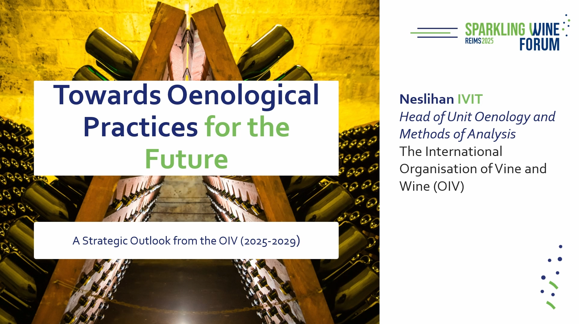 [SWF25] Towards winemaking practices of the future: the strategic outlook of the OIV