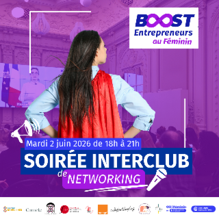Participez à la soirée Interclub “L’excellence au Féminin” !