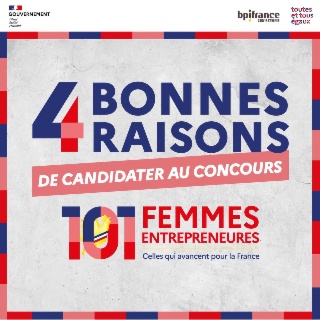 Devenez l'une des "101 femmes entrepreneures" 2026 !