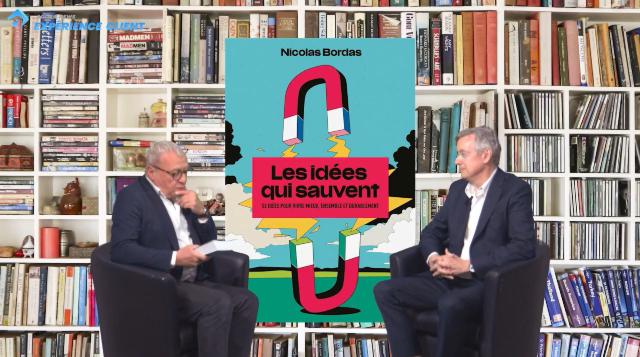 Nicolas Bordas partage "Des idées qui sauvent"