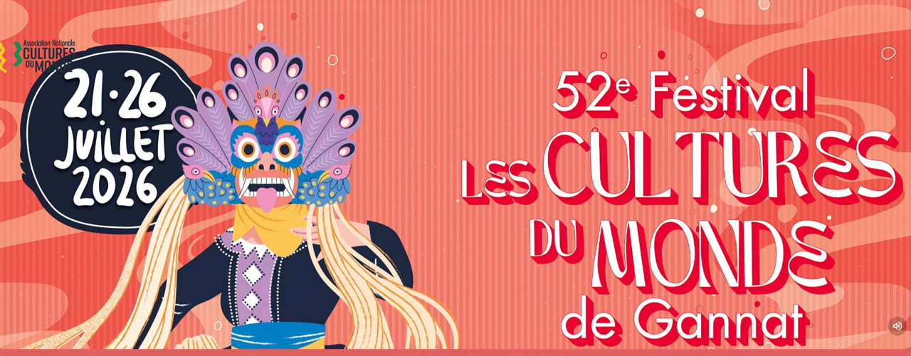 Festival Cultures du monde de Gannat 2026