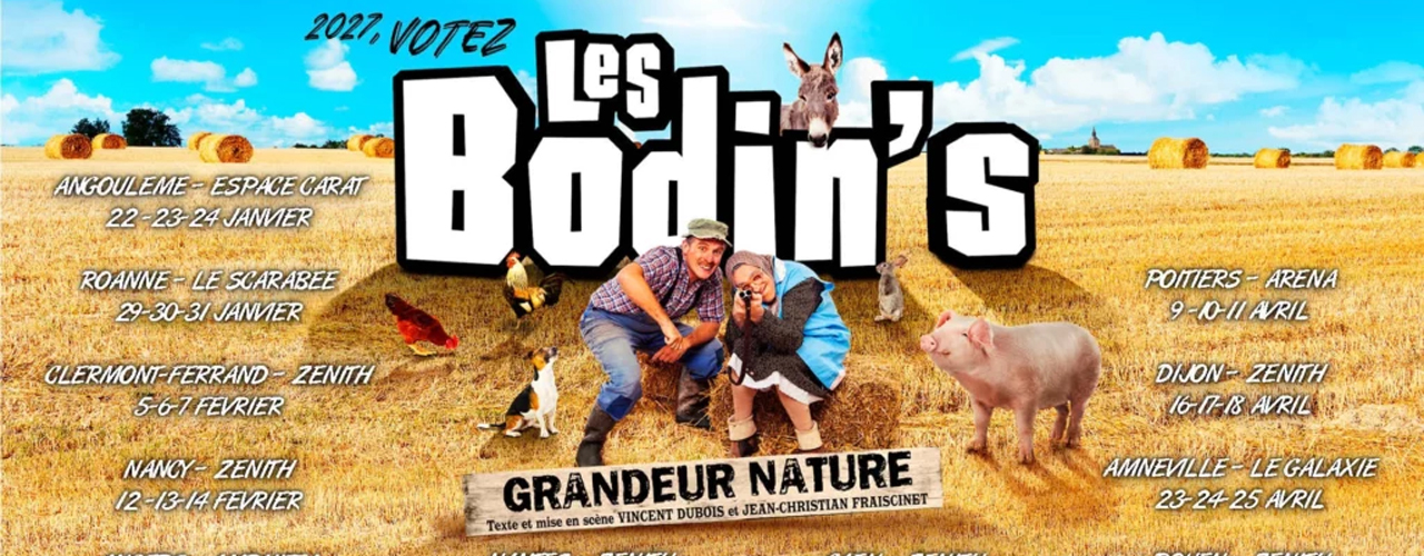 Les Bodin's - 2027 Votez, Les Bodin's Grandeur Nature
