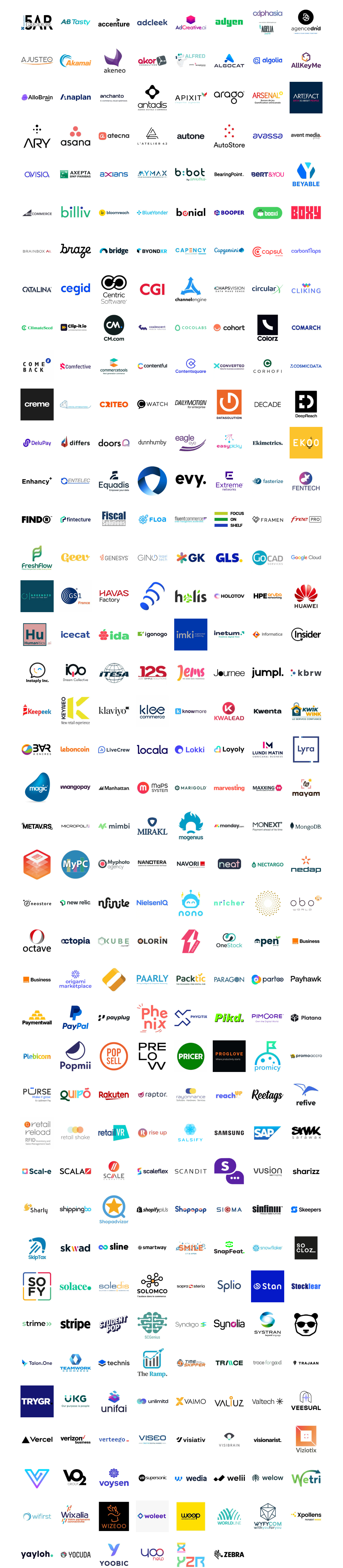 Exposants - Tech For Retail 2024