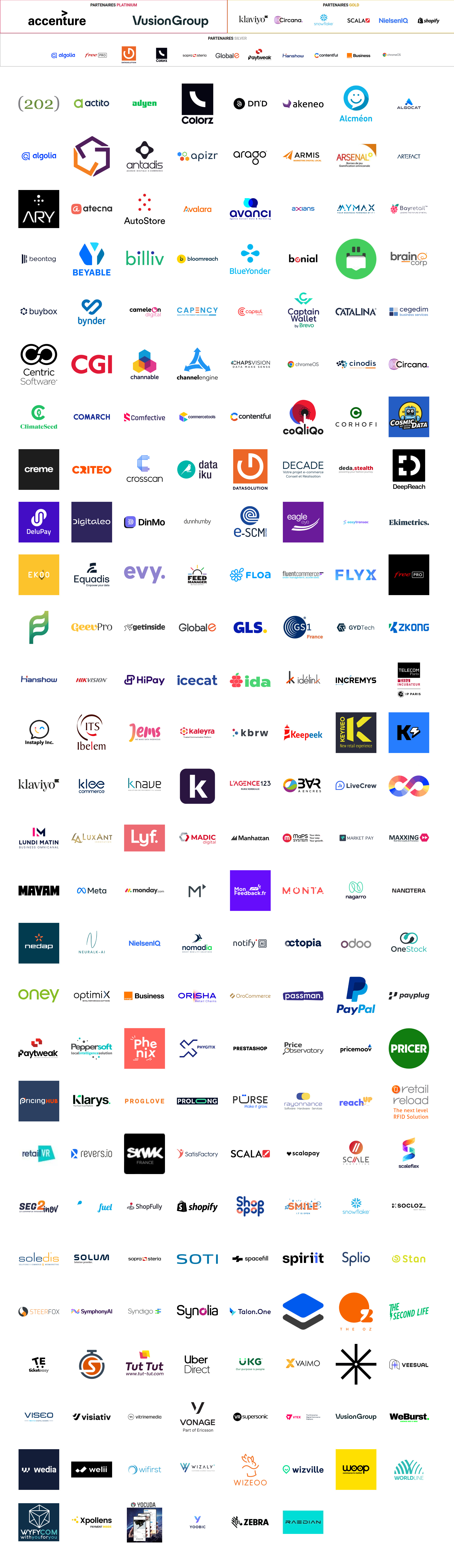 Exposants - Tech For Retail 2024
