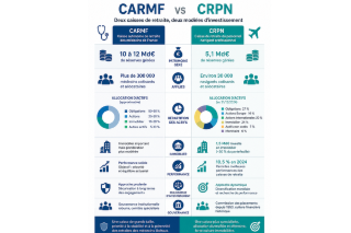 CRPN vs CARMF : deux modèles de gestion des réserves