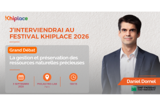 ⭐️ Festival Khiplace : Daniel Dornel (BNP Paribas AM), l’expertise ETF au service du débat sur les ressources naturelles