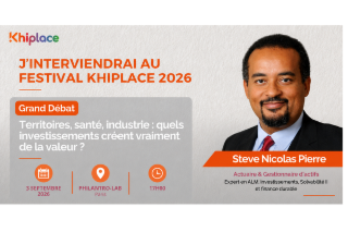 ⭐️ Festival Khiplace : Steve Nicolas Pierre, quand l’actuariat rencontre l’investissement de terrain