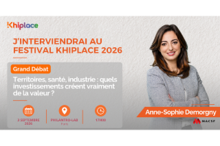 ⭐️ Festival Khiplace : Anne-Sophie Demorgny (MACSF), quand l'investissement de long terme rencontre la durabilité
