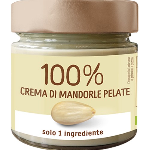 Crema 100% mandorle pelate BIO