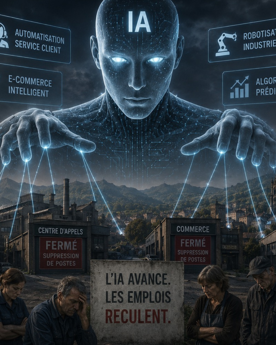 L’intelligence artificielle menace-t-elle certains emplois en Auvergne ?