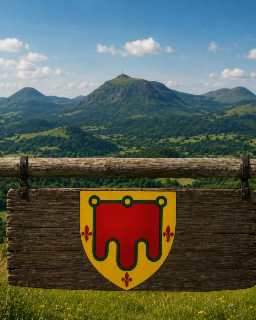 Rouge, jaune et vert : les symboles méconnus de l’Auvergne