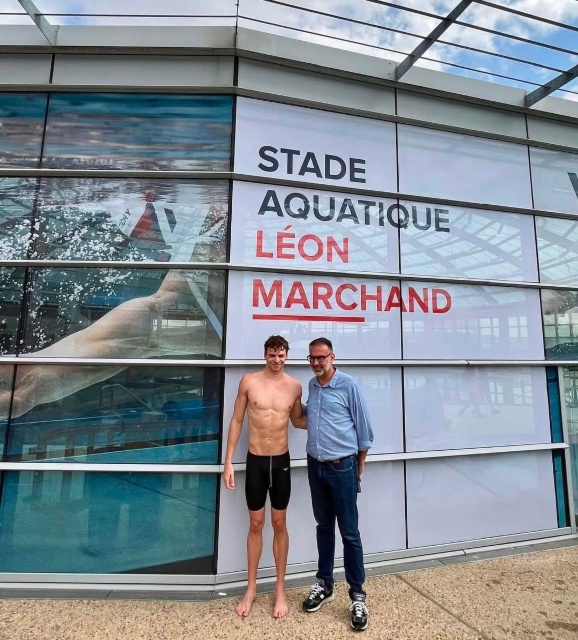 Vichy : le stade aquatique rebaptisé Léon Marchand, une première en France