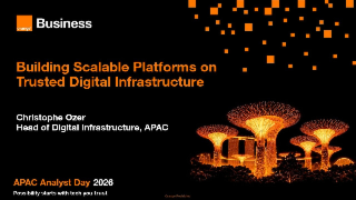 [APAC Analyst Day] 3. Building Scalable Platforms on Trusted Digital Infrastructure
