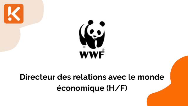 WWF France recherche un Directeur des relations avec le monde économique (H/F)