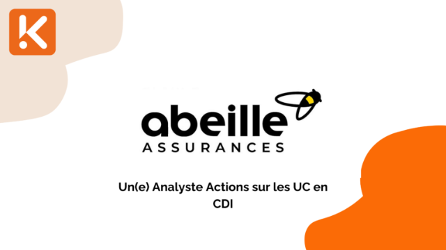 Abeille Assurances recherche un(e) Analyste Actions sur les UC en CDI