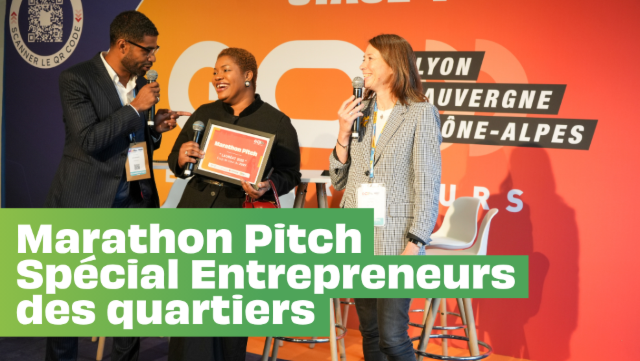 Marathon Pitch "Spécial Entrepreneurs des quartiers"