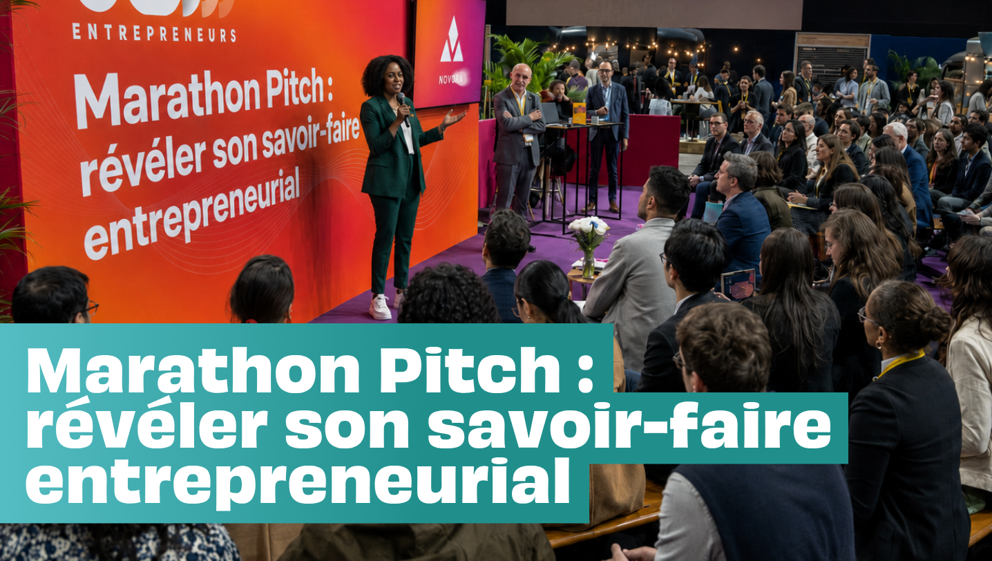 Marathon Pitch : révéler son savoir-faire entrepreneurial