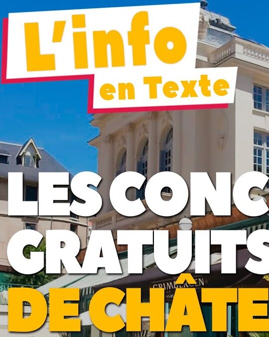 L'info en texte | Les concerts gratuits de Châtel-Guyon