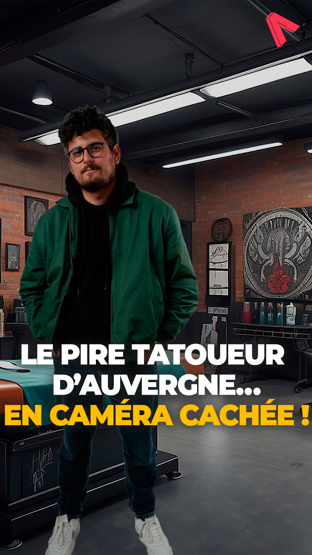 LE PRANK TATTOO D’EN VRAI débarque au Salon du Tatouage !