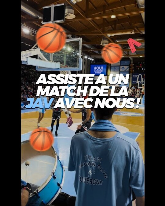 VIENS VOIR UN MATCH DE LA JAV AVEC NOUS !