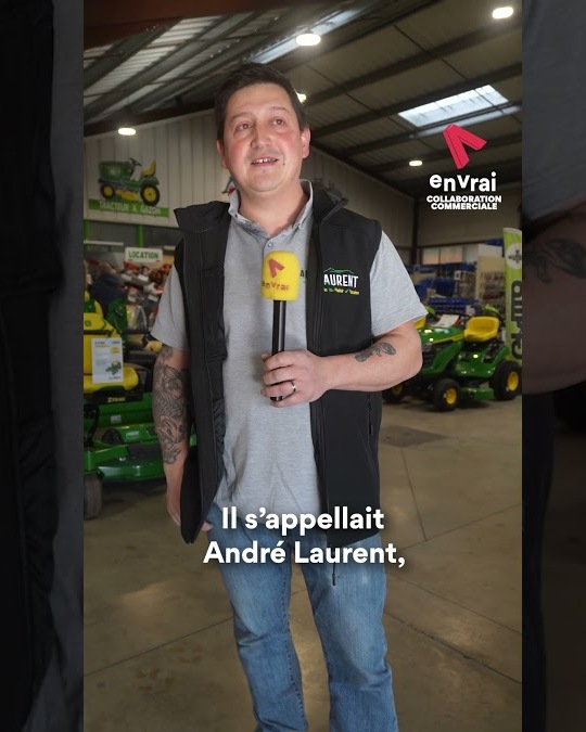 Direction les Établissements Laurent, une entreprise familiale de motoculture en Auvergne !