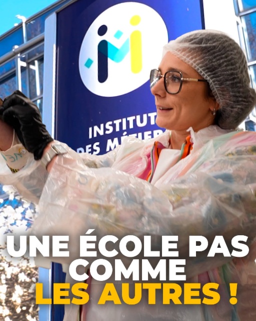 Des pâtes bolo, du poulet curry… et une vraie entreprise gérée par des apprentis.