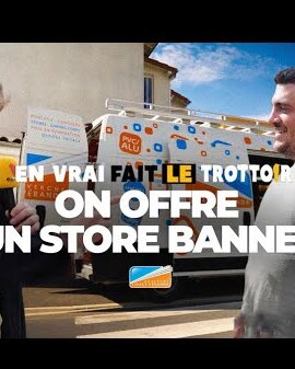 ON OFFRE UN STORE BANNE