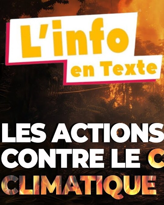 LES ACTIONS EUROPÉENNES CONTRE LE CHANGEMENT CLIMATIQUE