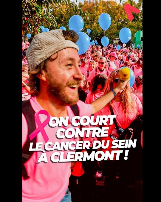 On court contre le cancer du sein à Clermont !