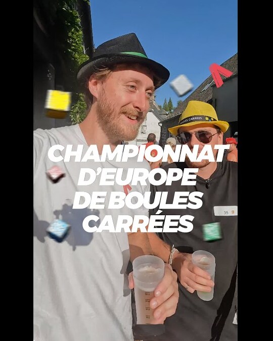 CHAMPIONNAT D'EUROPE DE BOULES CARRÉES